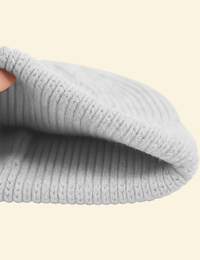 Close-up of Warmweave™ Knit Hat Double-Layer Stitching